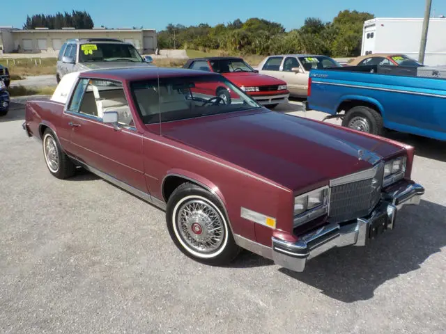 1985 cadillac eldoado, florida garaged, rare color, 76k miles