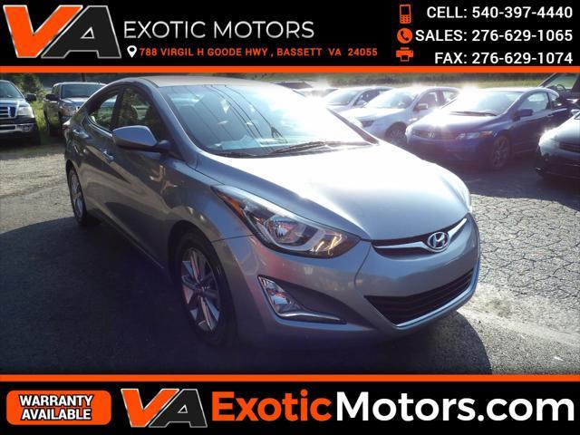 2016 hyundai elantra se