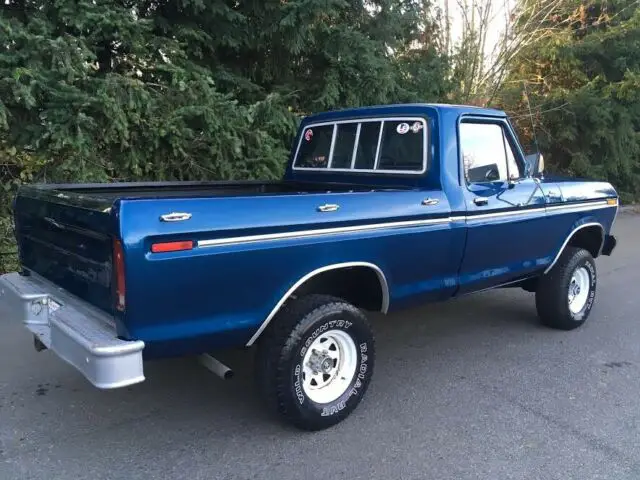 1978 ford f-150 4x4 shorted rare!!!