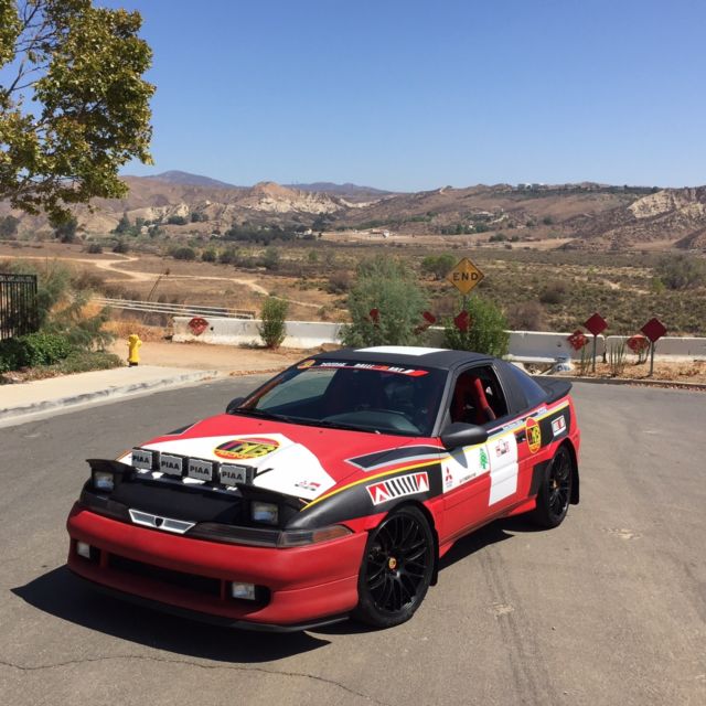 mitsubishi eclipse 1990 1g gsx rally race tribute ralliart tommi makinen