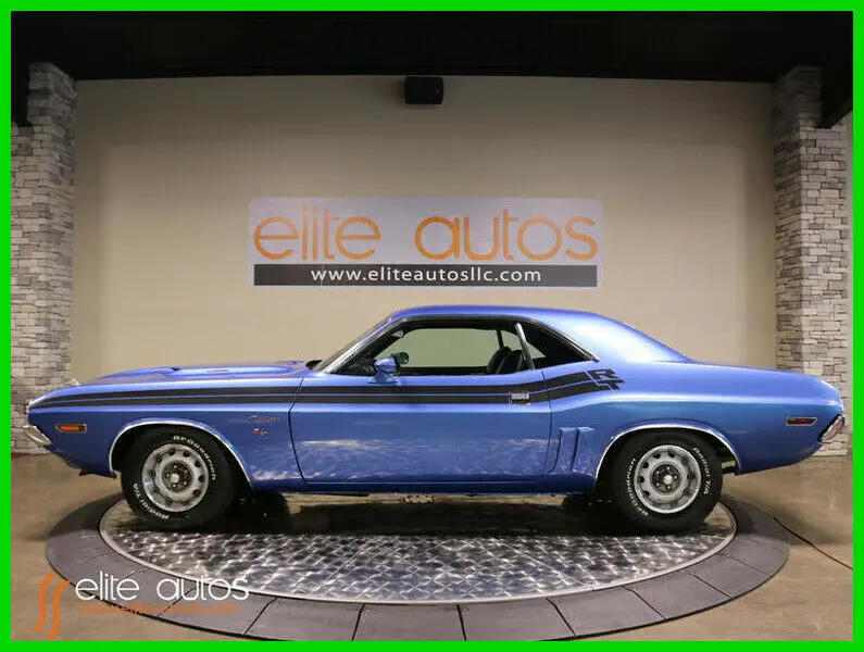 1971 dodge challenger r/t rt 383 v8 gb5 blue numbers matching full restoration