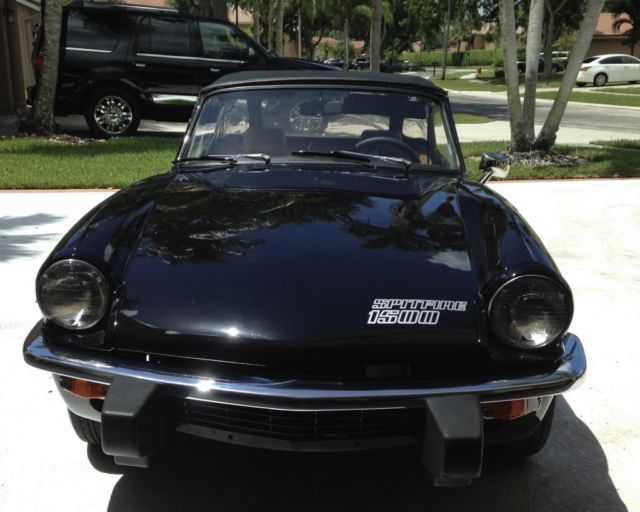1978 triumph spitfire 1500 - best value, best condition, low mileage, anywhere