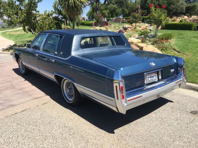 1992 cadillac fleetwood brougham last of the rear wheel drives no reserve !!!!!!