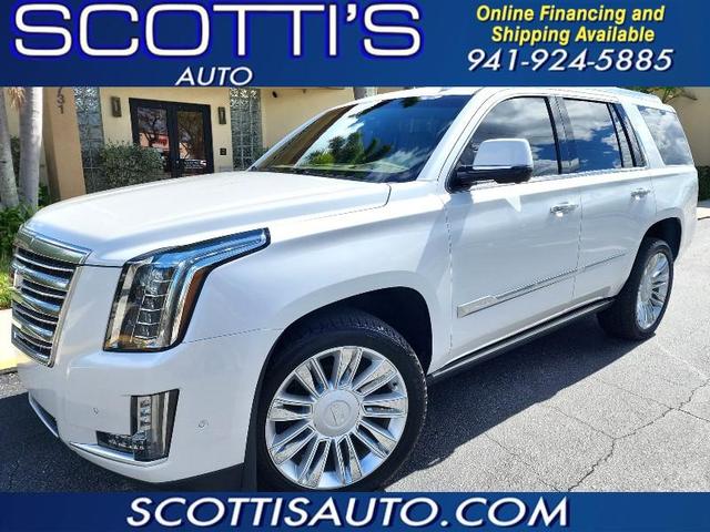 2018 cadillac escalade platinum