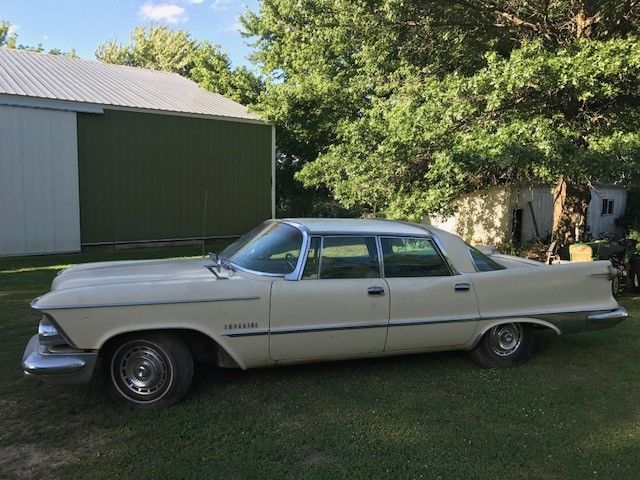 1959 imperial southampton custom series, swivel seat, unrestored, solid mopar 60