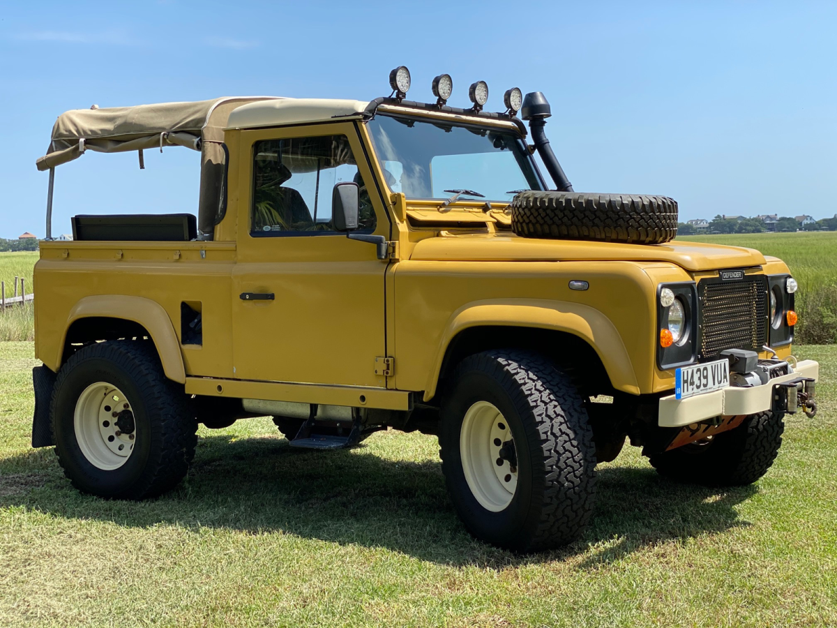 1991 defender 90 pickup/beach runner