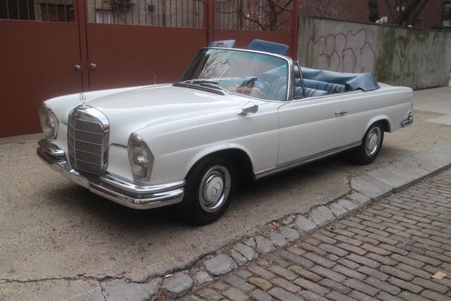 1967 mercedes-benz 250 se - highly original, 4-speed manual, euro headlights