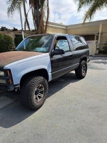 1993 chevrolet blazer suv black 4wd automatic k1500