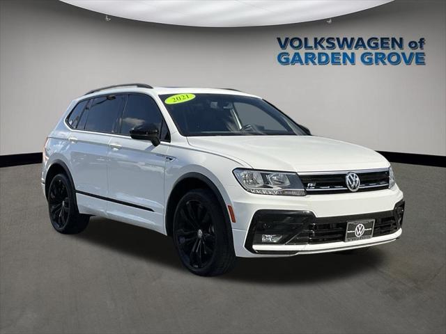 2021 volkswagen tiguan 2.0t se r-line black 4motion