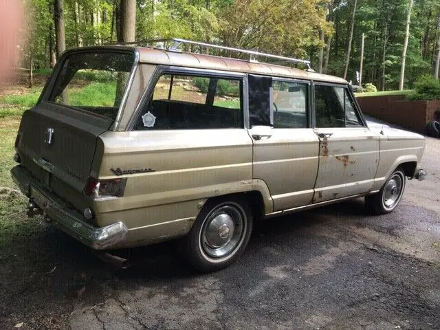 1965 kaiser jeep wagoneer rare unmolested barn find!