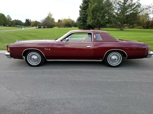1975 chrysler cordoba 44,000 original miles 1 owner solid 318 v8 rare