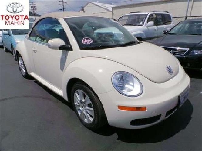 2010 volkswagen new beetle convertible one owner in san rafael, ca