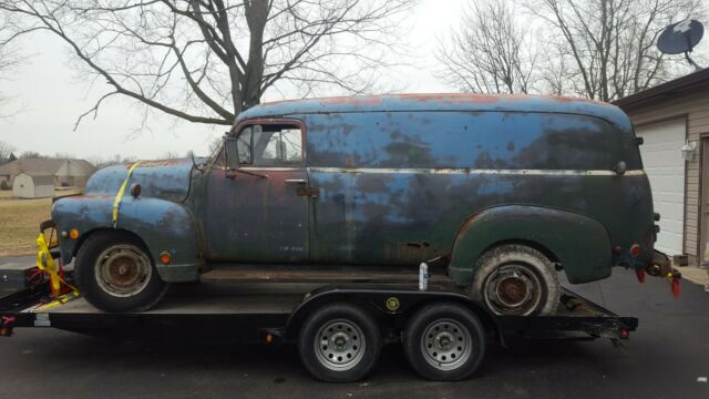1951 chevrolet panel truck wagon chevy delivery rat rod beach cruiser ratrod gmc