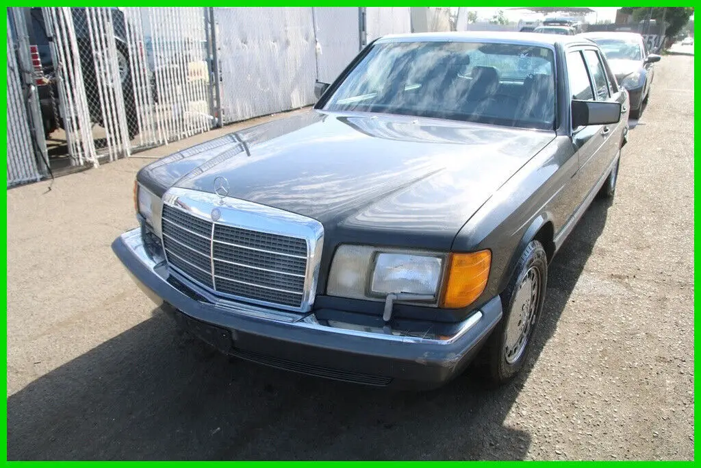 (omr) 1989 mercedes benz 560 sel sedan automatic 8 cylinder no reserve!