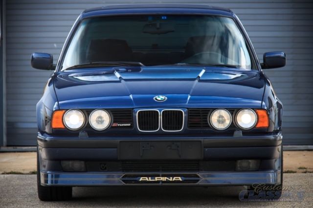1990 bmw alpina b10 bi-turbo e34, ultra rare, manual trans, twin turbo, imported