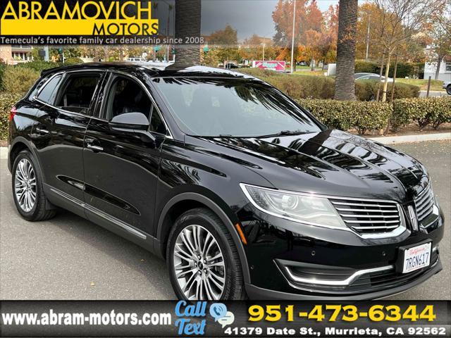 2016 lincoln mkx reserve