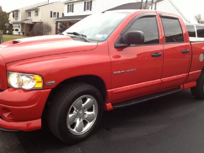 obo 2005 dodge ram 1500 slt hemi sport quad cab in loudonville, ny