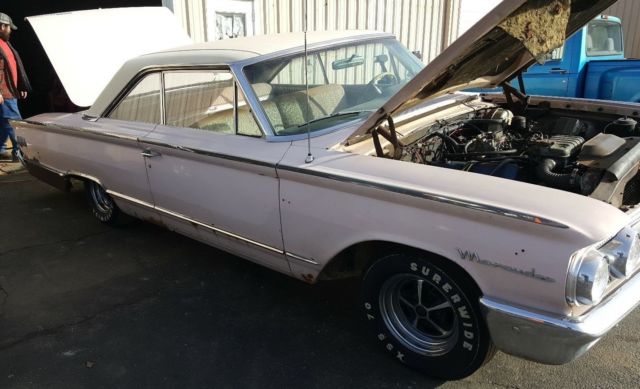 1963 63 mercury marauder v8 fastback 2 door super marauder