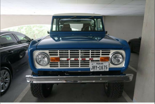 1970 ford bronco gas 8-cylinder 6-speed automatic 4wd 435hp tow texas c84437