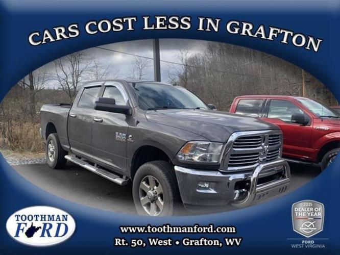 2015 ram ram pickup 3500 slt 4x4 slt 4dr crew cab 6.3 ft. sb srw pickup for sale in grafton, west virginia