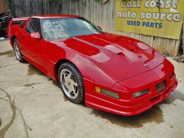 1987 chevrolet corvette coupe 70918 miles red car 4-speed automatic