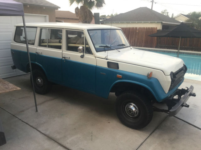 1970 land cruiser fj55, iron pig, 3 speed manual on steering column, needs home