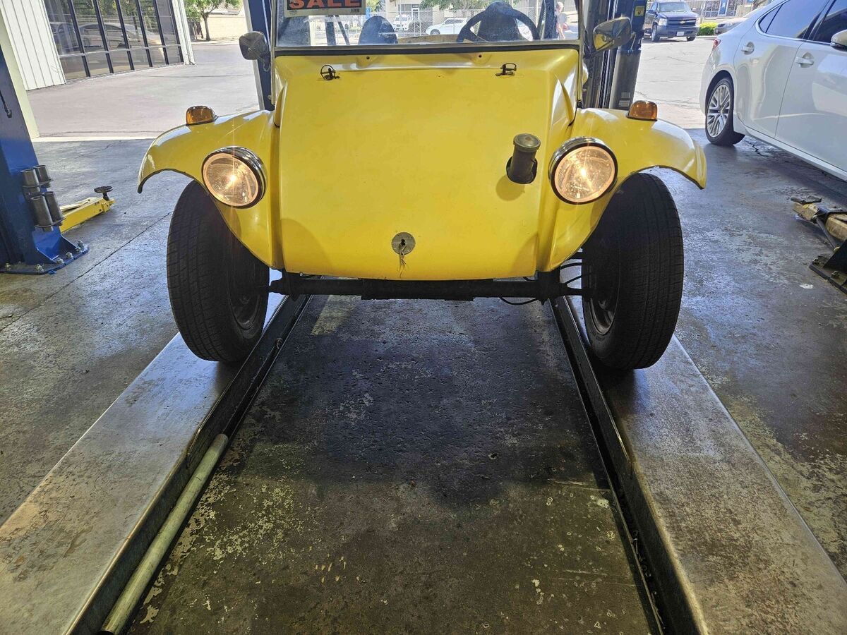 1965 volkswagen dune buggy yellow
