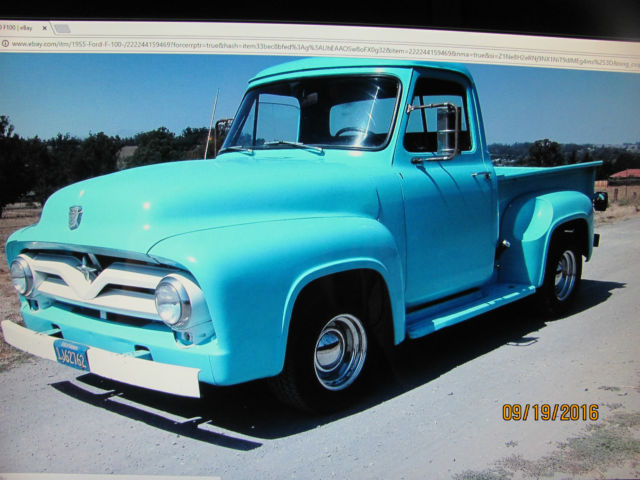 1955 ford f100 shortbed