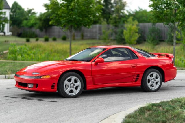 1992 mitsubishi 3000gt vr4 red mint unicorn clean carfax active aero