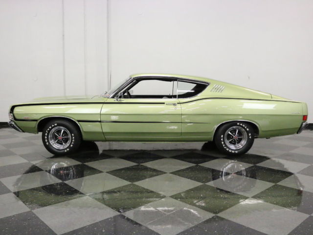 very cool torino gt w/ matching #'s s-code 390 v8! 4 spd man! ps, pb w/ frt disc