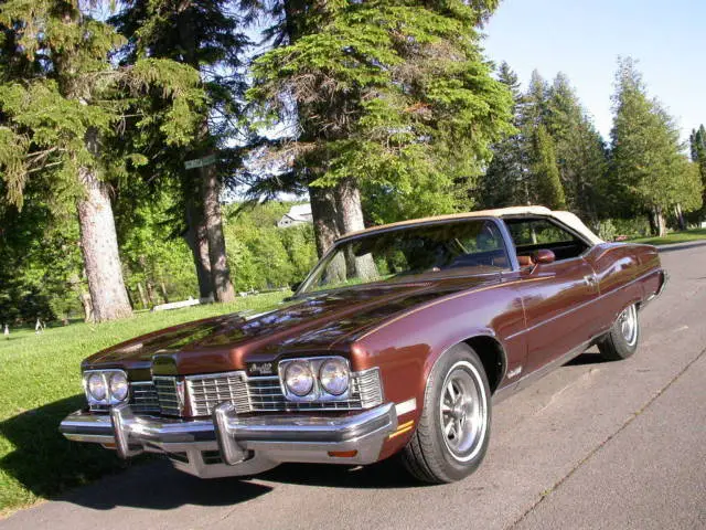 1973 pontiac grand ville convertible ,, 50,623 original miles !!!!!!
