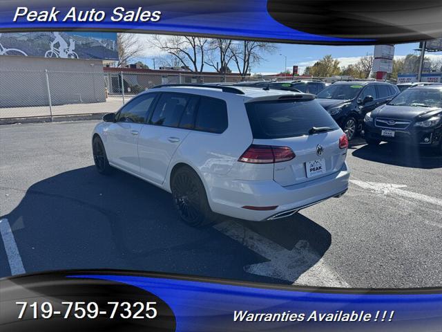 2019 volkswagen golf sportwagen tsi s
