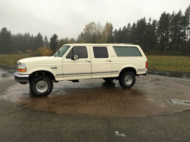 1992 ford bronco centurion 4 door low miles four wheel drive excellent condition