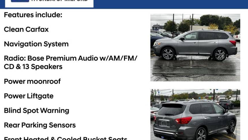 2018 nissan pathfinder platinum