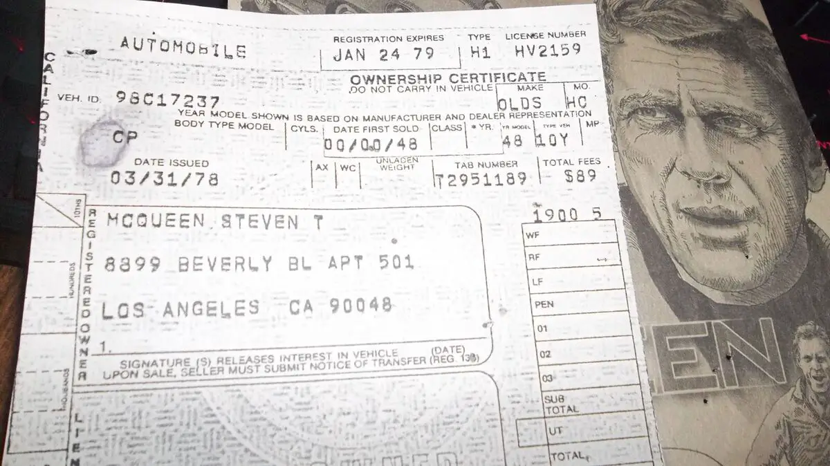steven t mcqueens the actors rust free so calif car