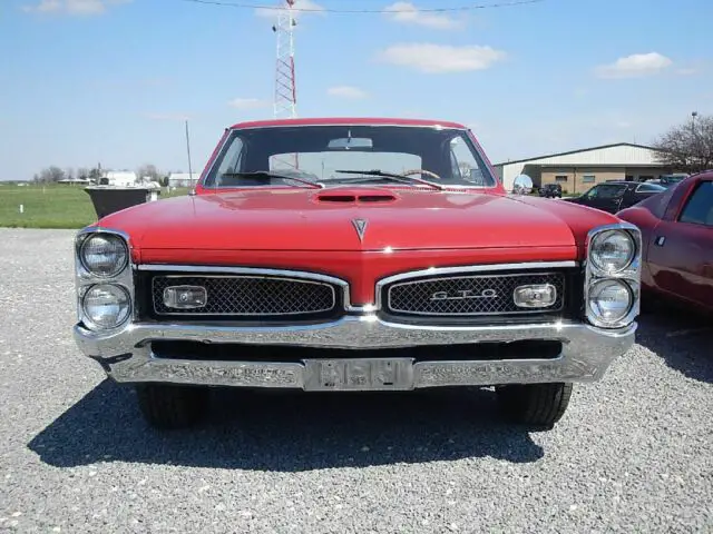 1966 pontiac gto 36056 miles red 455 automatic
