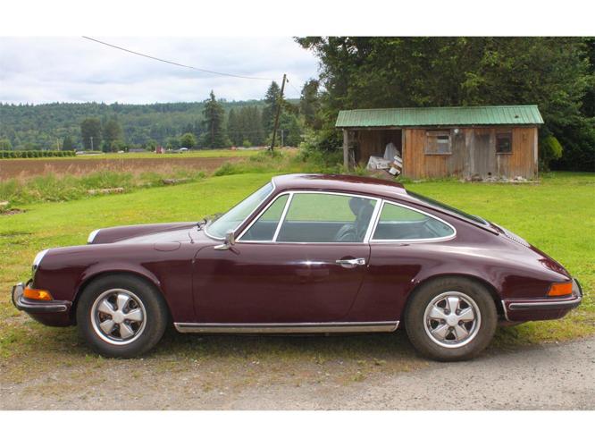 1969 porsche 911t in carnation, washington