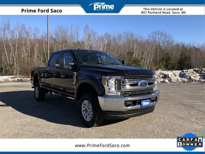 2018 ford f-250 super duty xlt 4x4 xlt 4dr crew cab 6.8 ft. sb pickup for sale in saco, maine