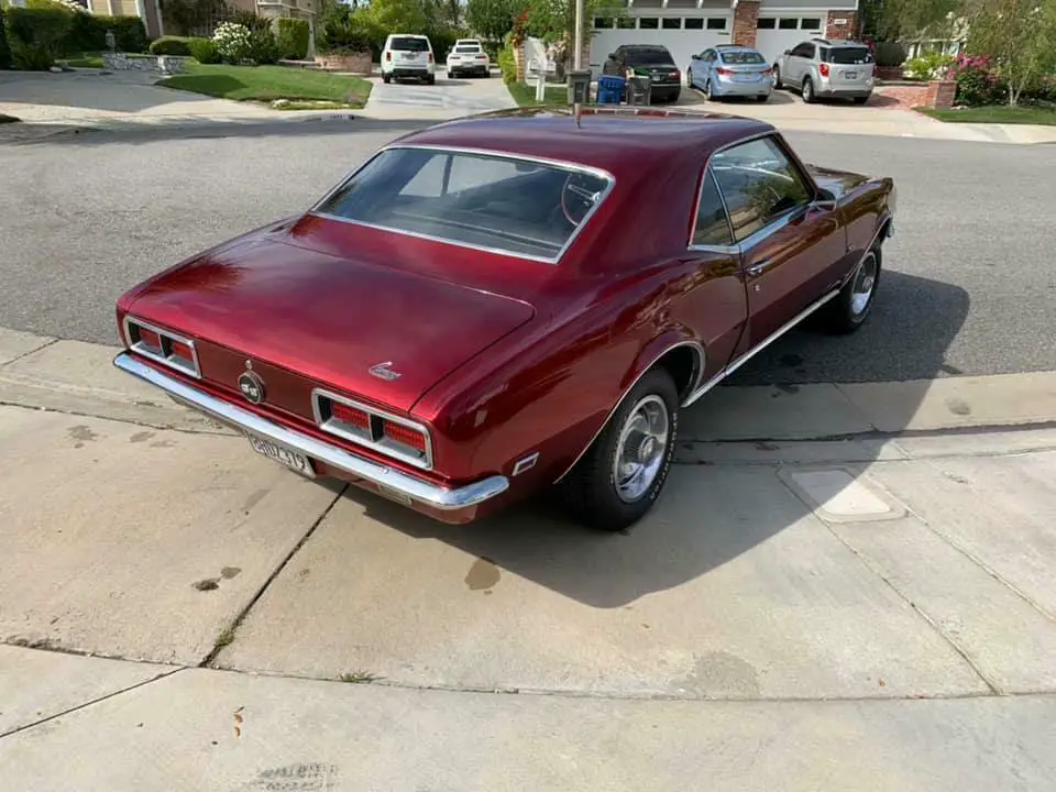 1968 camaro rs ss 396 4 speed