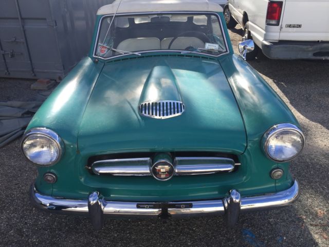 1954 nash metropolitan 2 door convertble