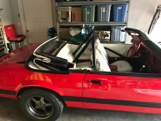 1983 mustang convertible glx - pro street