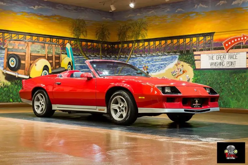 chevrolet camaro red with 3,000 miles, for sale!