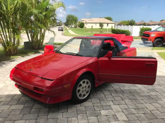 toyota super charged 1989 rustfree super red super clean