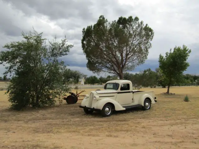 1937 plymouth pt50 pickup truck with mercedes turbo diesel motor/auto trans