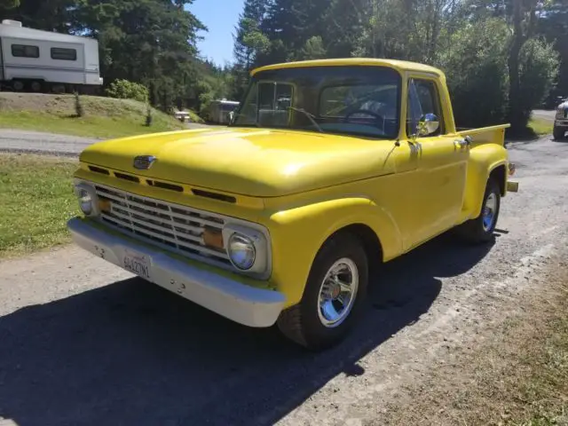 1963 ford f100 stepside air conditioning very clean truck
