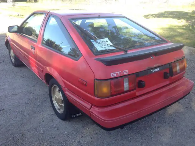 1985 toyota corolla sport gts hatchback 2-door 1.6l