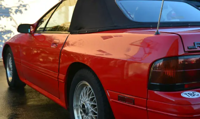 mazda rx-7 convertible + many parts