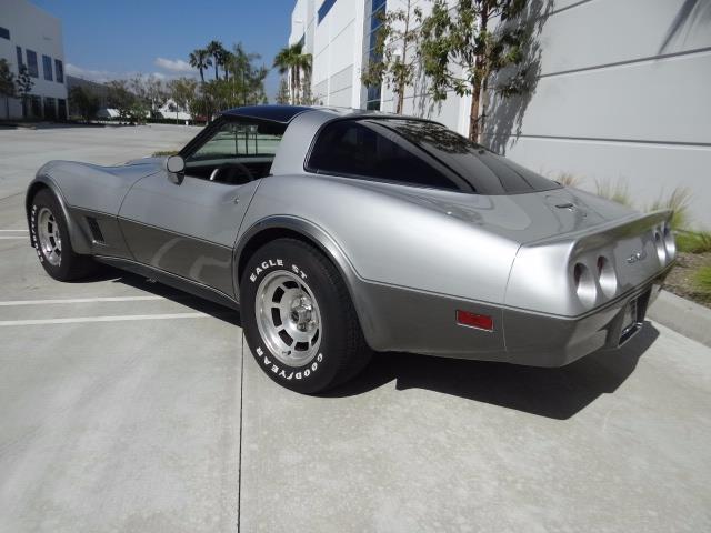 1981 chevrolet corvette 80410 miles silver 4 speed manual