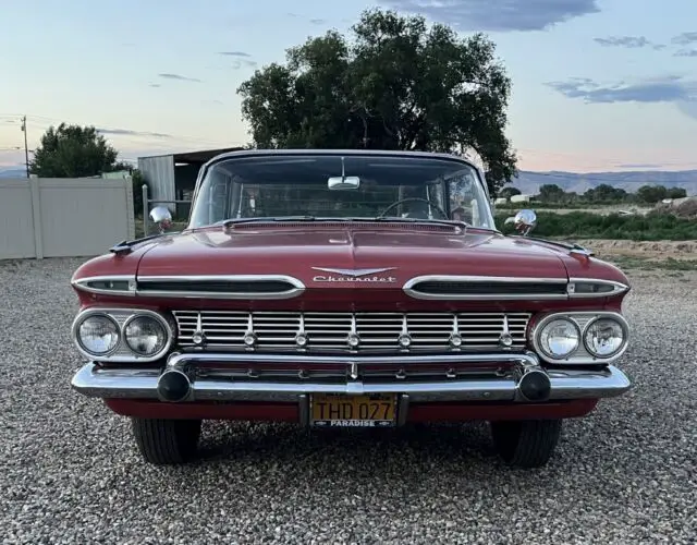 1959 chevrolet impala sport sedan hardtop 283 v8 3 speed original untouched