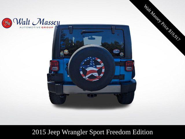 2015 jeep wrangler freedom edition